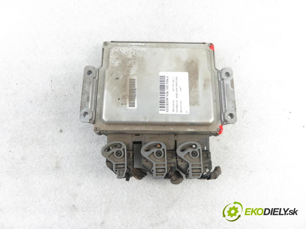 PEUGEOT 407 SW (6E_) KOMBI 2007 100,00 2.0 HDi 135 - RHR 1997,00 řídící jednotka motora 9663611480 ; 9663548180
