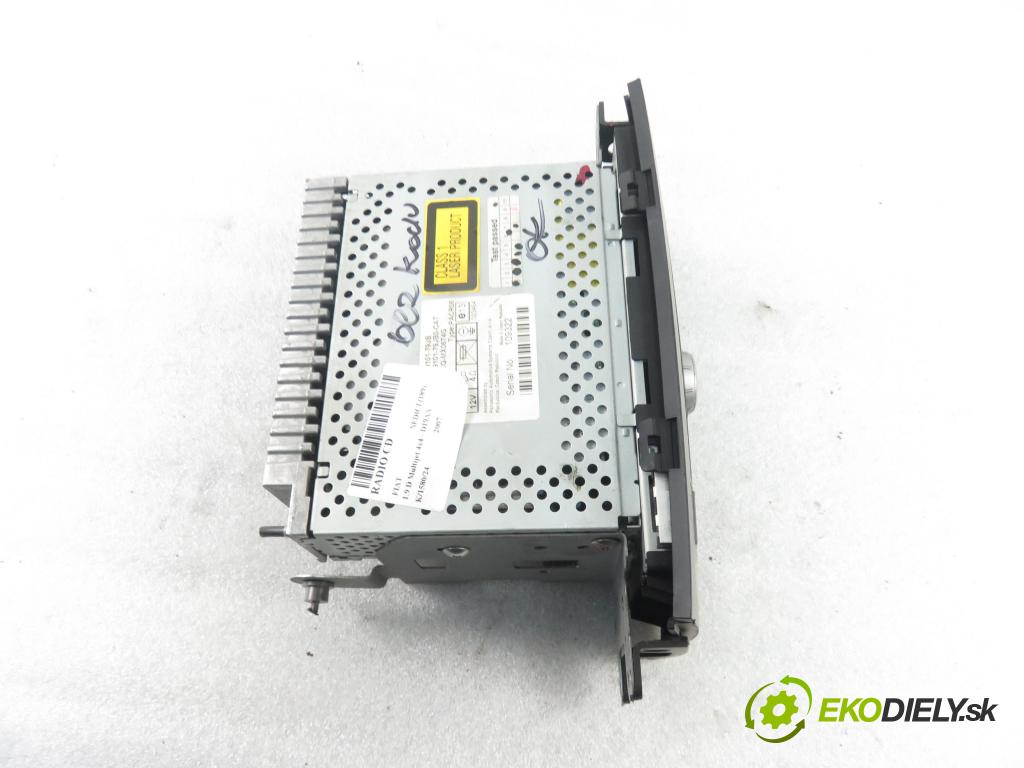 FIAT SEDICI (189_) CROSSOVER 2007 88,00 1.9 D Multijet 120 4x4 - D19AA 1910,00 RADIO CD 3910179JB