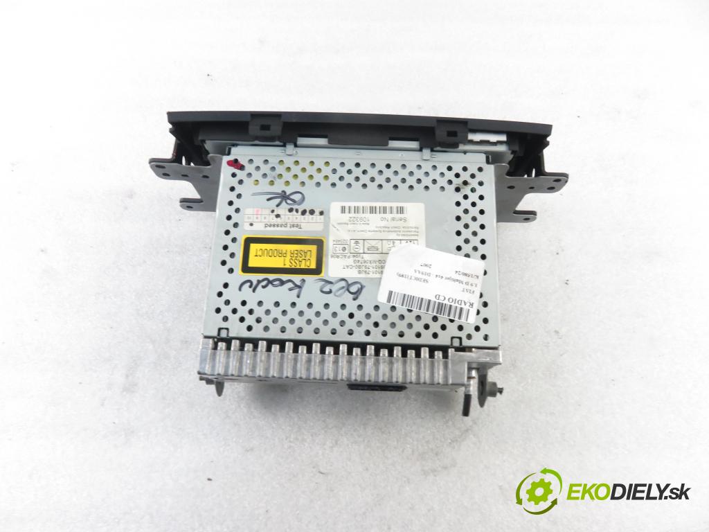 FIAT SEDICI (189_) CROSSOVER 2007 88,00 1.9 D Multijet 120 4x4 - D19AA 1910,00 RADIO CD 3910179JB