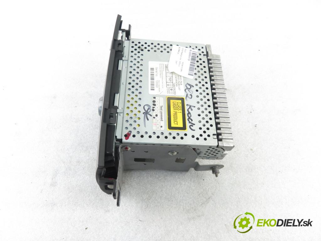 FIAT SEDICI (189_) CROSSOVER 2007 88,00 1.9 D Multijet 120 4x4 - D19AA 1910,00 RADIO CD 3910179JB