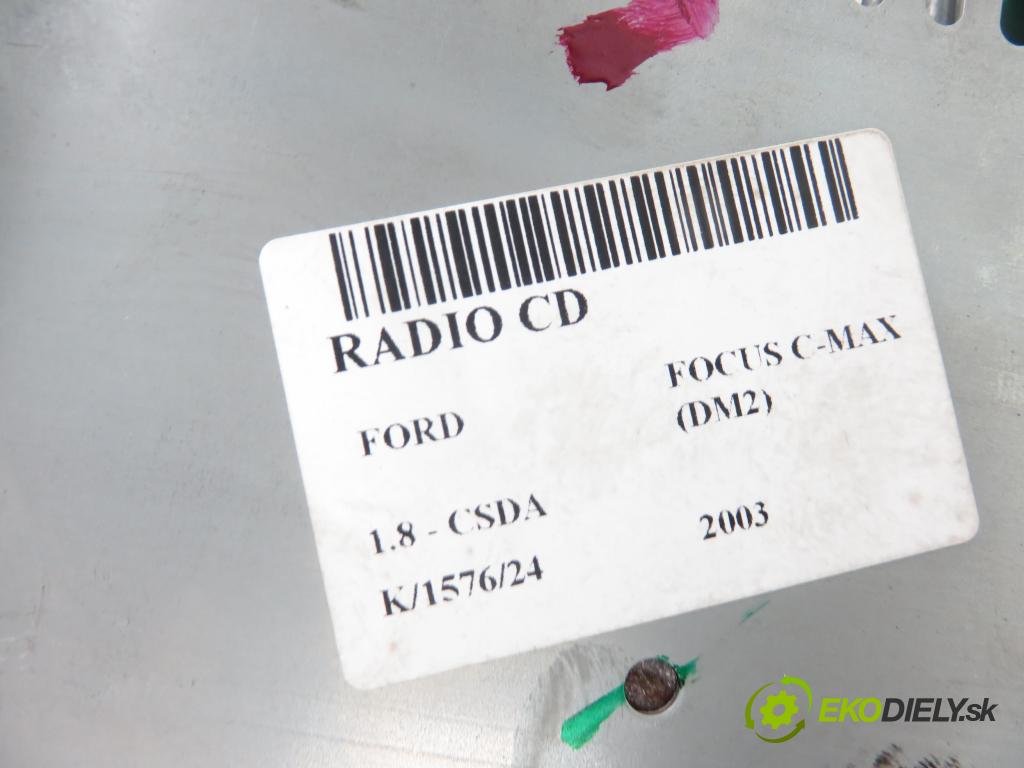 FORD FOCUS C-MAX (DM2) MINIVAN 2003 88,00 1.8 - CSDA 1798,00 RADIO CD 3M5T18C815EF