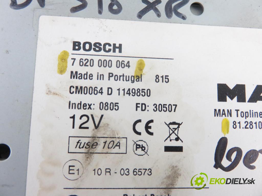 MAN TGX I CIĄGNIK SIODŁOWY 2014 353,00 18.480 - D 2676 LF 25 12419,00 RADIO CD 81281006017 ; 7620000064
