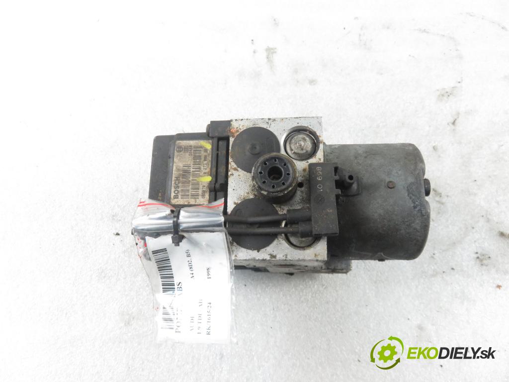 AUDI A4 (8D2, B5) SEDAN 1998 66,00 1.9 TDI - AHU 1896,00 Pumpa ABS 0273004281 ; 0265216559 (Pumpy ABS)
