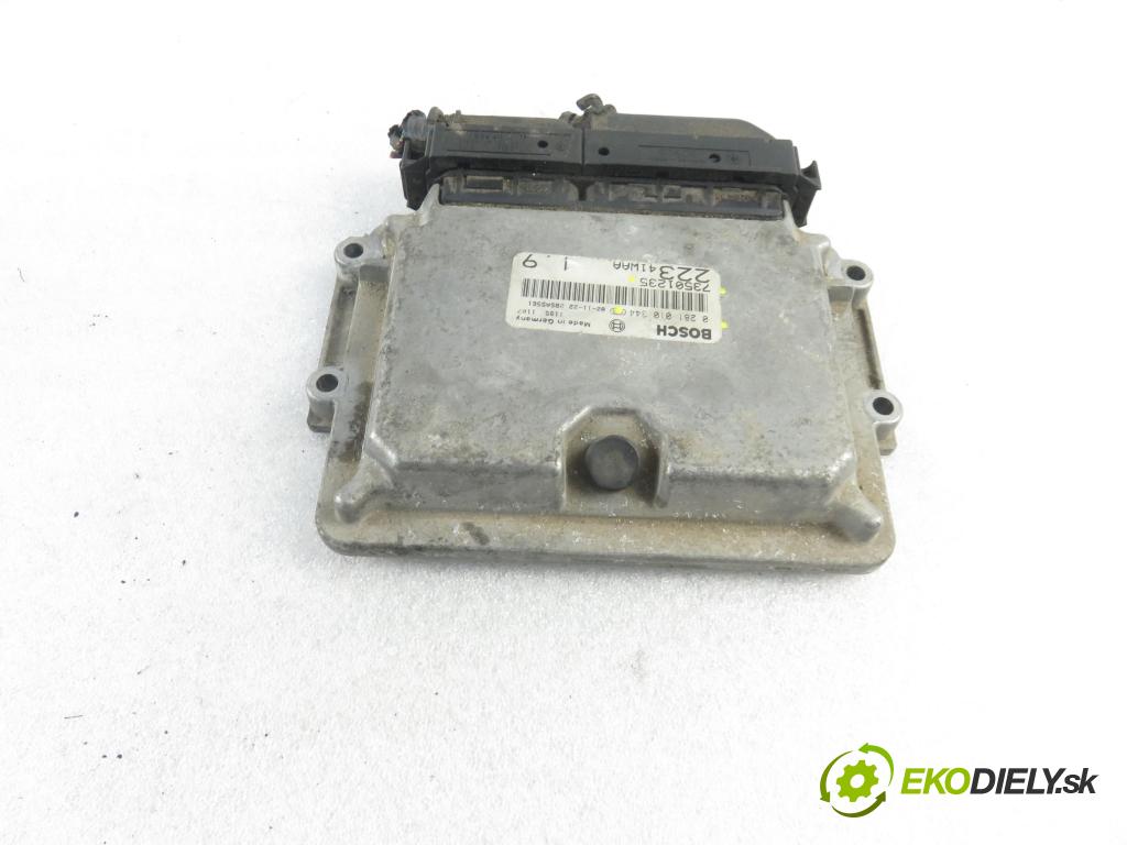 FIAT DOBLO Cargo (223_) FURGON 2001 74,00 1.9 JTD 100 - 182 B9.000 1910,00 řídící jednotka motora 0281010344 ; 73501235