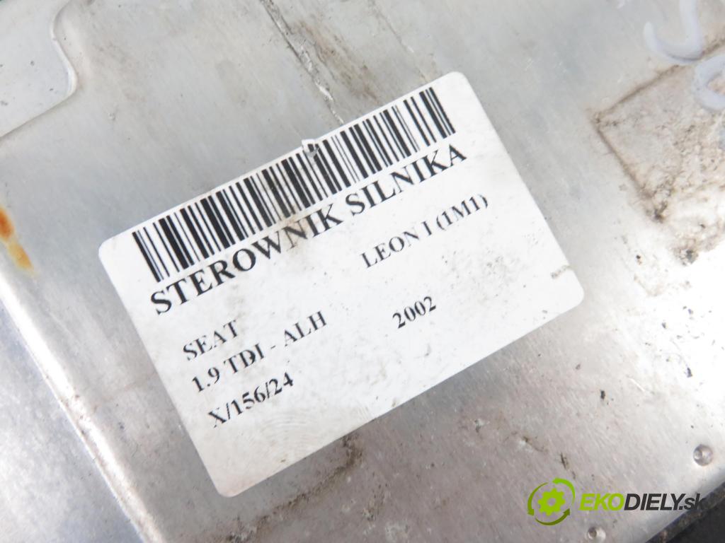 SEAT LEON (1M1) HB 2002 66,00 1.9 TDI 90 - ALH 1896,00 Riadiaca jednotka Motor 038906012FN ; 0281010686