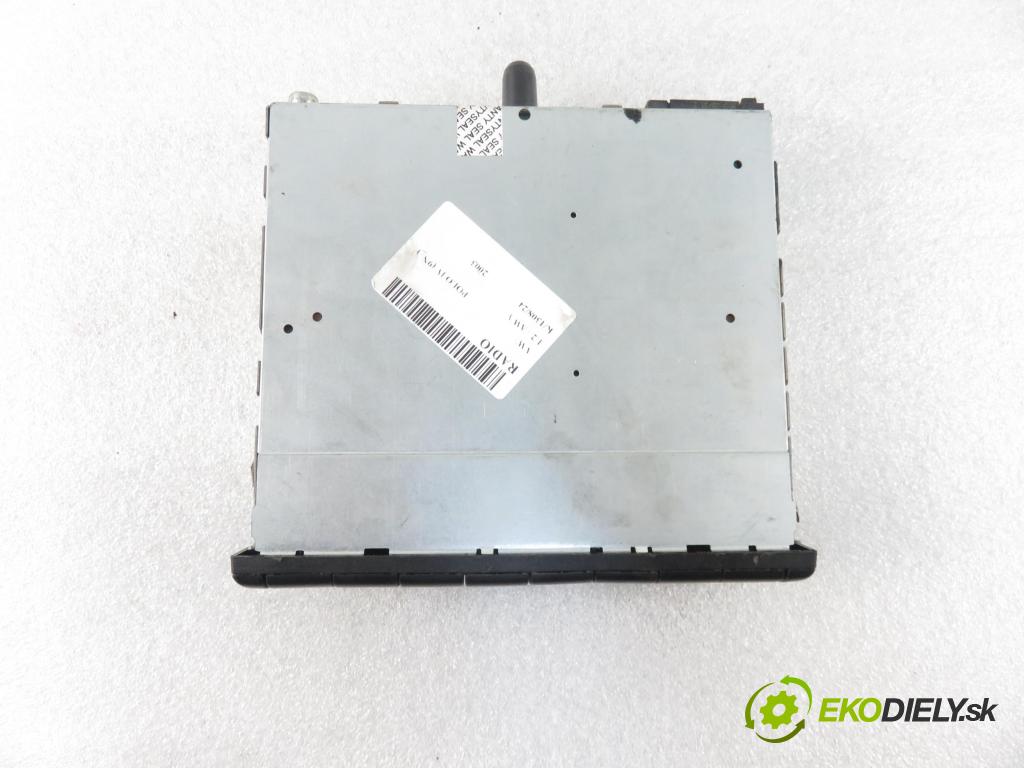 VW POLO (9N_) HB 2003 40,00 1.2 6V 54 - AWY 1198,00 RADIO Modul 6X0035153