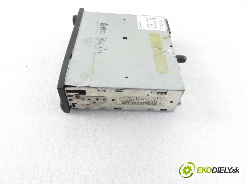 VW POLO (9N_) HB 2003 40,00 1.2 6V 54 - AWY 1198,00 RADIO Modul 6X0035153