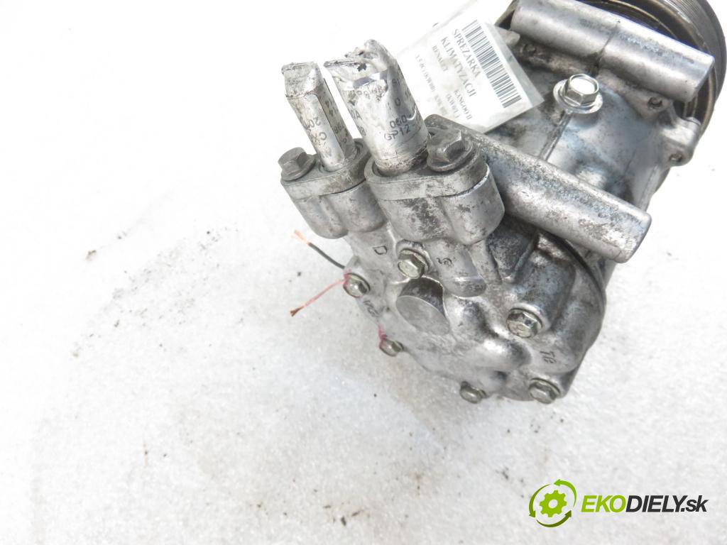 RENAULT KANGOO / GRAND KANGOO II (KW0/1_) KOMBIVAN 2008 63,00 1.5 dCi (KW0B) - K9K 802 1461,00 KOMPRESOR: klimatizácie 8200651251 (Kompresory klimatizácie)