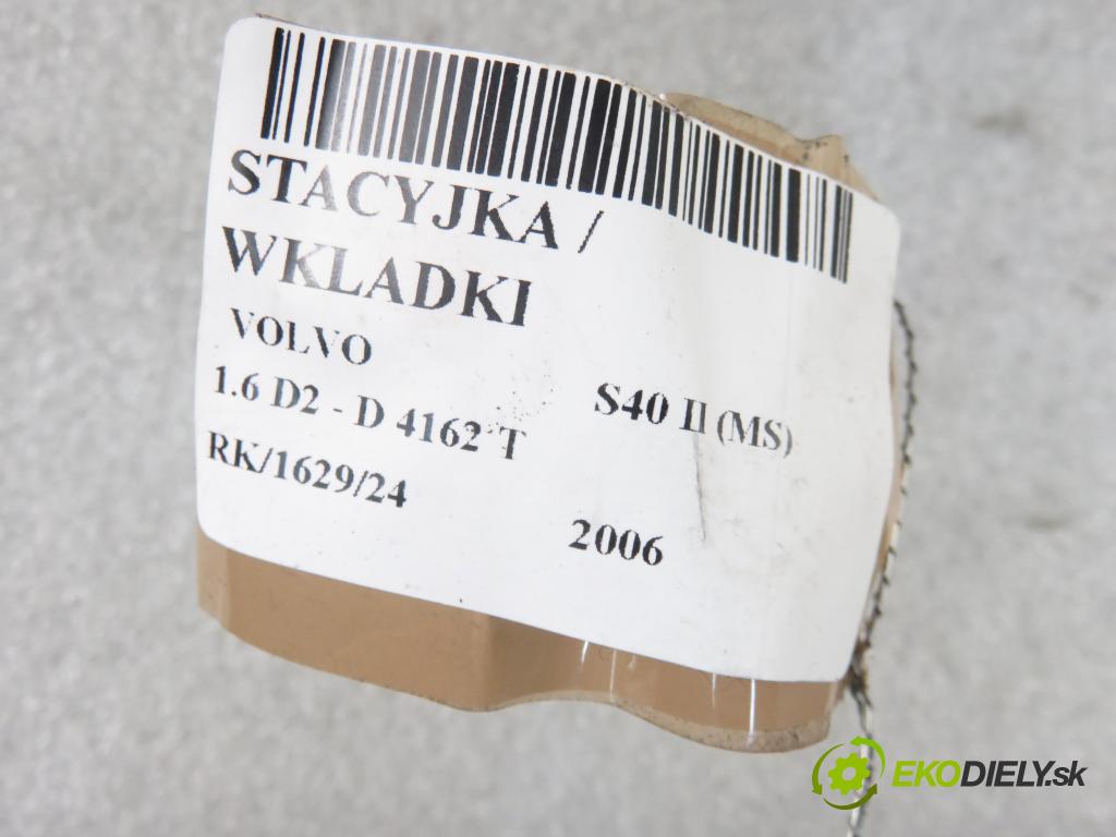 VOLVO S40 II (MS) SEDAN 2006 84,00 1.6 D2 - D 4162 T 1560,00 spinačka 30768036 (Spínacie skrinky a kľúče)