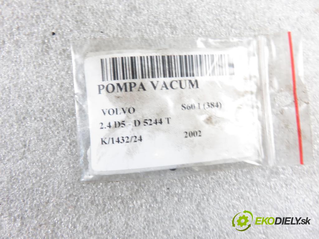 VOLVO S60 I (384) SEDAN 2002 120,00 2.4 D5 - D 5244 T 2401,00 Pumpa vákuová 08658230