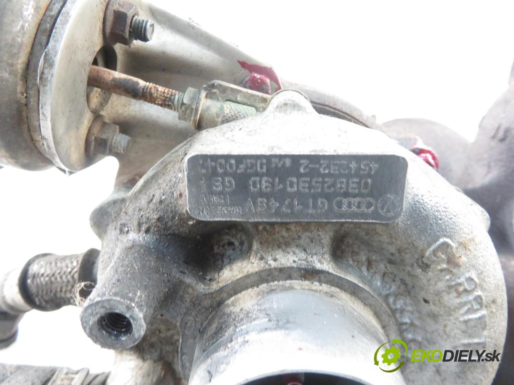 FORD GALAXY (WGR) MINIVAN 2000 85,00 1.9 TDI PD 115 - AUY 1896,00 RYCHLONABÍJEČKA: 038253019D (Turbodúchadla (kompletní))