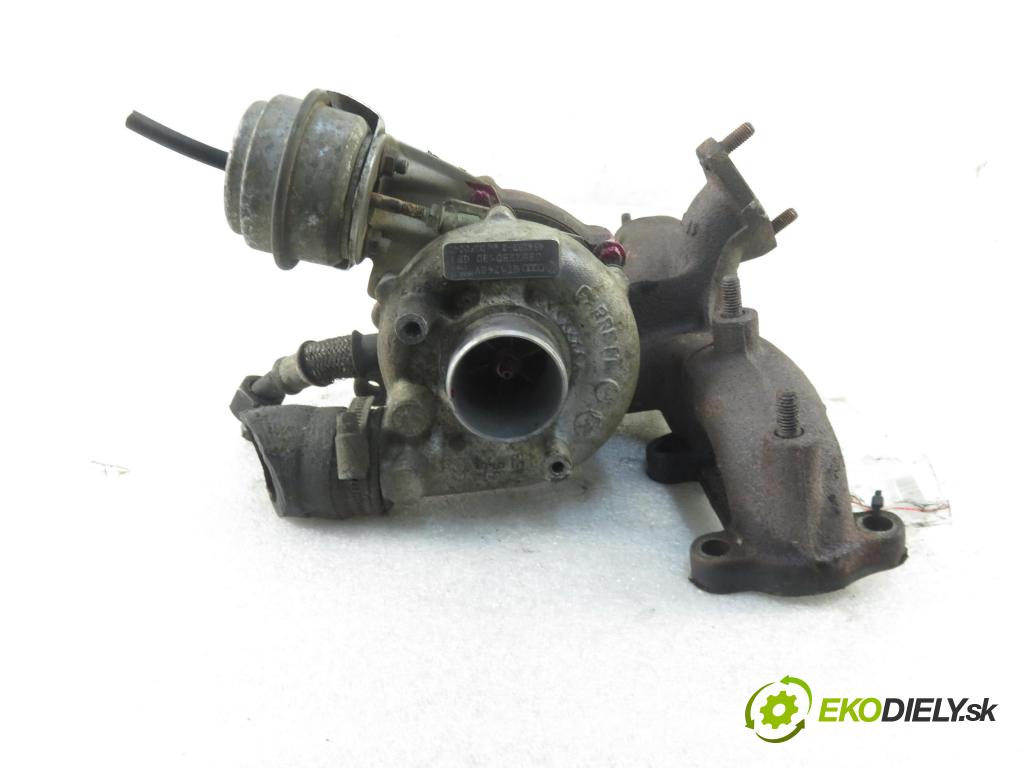 FORD GALAXY (WGR) MINIVAN 2000 85,00 1.9 TDI PD 115 - AUY 1896,00 RYCHLONABÍJEČKA: 038253019D (Turbodúchadla (kompletní))