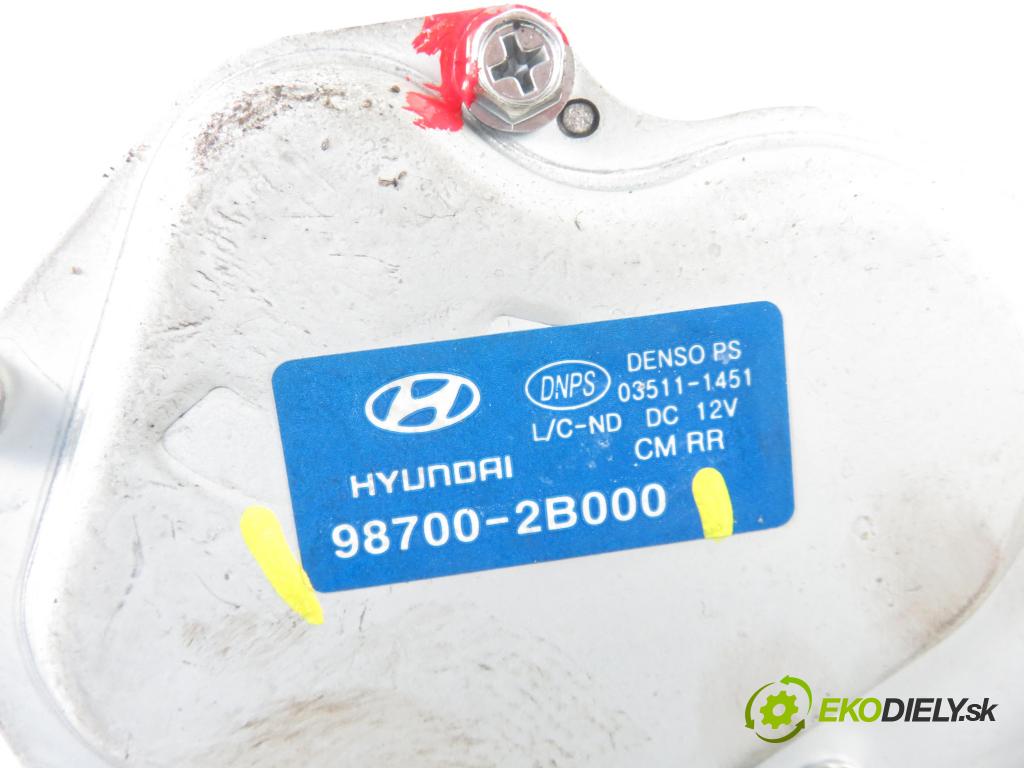 HYUNDAI SANTA FÉ II (CM) SUV 2006 110,00 2.2 CRDi GLS 4x4 150 - D4EB 2188,00 motorek stěrače ZADNÍ: 987002B000