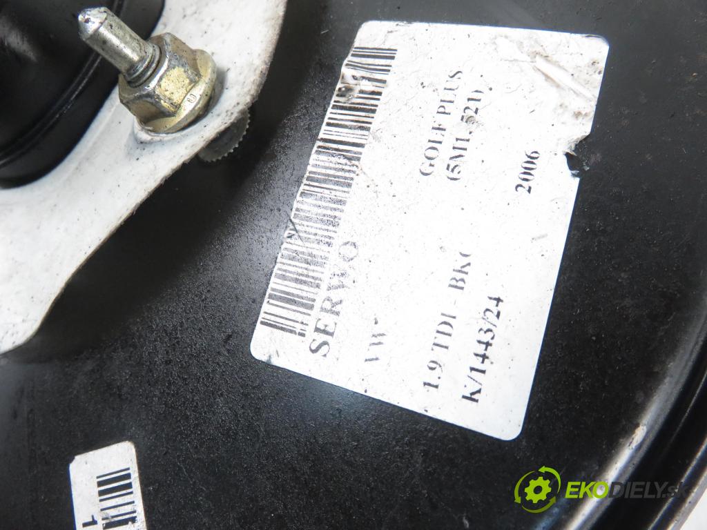 VW GOLF PLUS (5M1, 521) MINIVAN 2006 77,00 1.9 TDI PD 105 - BKC 1896,00 Posilovač 1K1614105AQ ; 0204051358 (Servočerpadlá, pumpy riadenia)