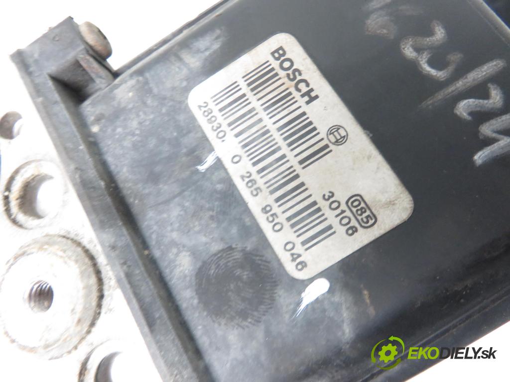 RENAULT SCENIC I (JA0/1_) MINIVAN 2002 75,00 1.9 dCi 102 - F9Q 732 1870,00 Pumpa ABS 0265950046 ; 8200090690 ; 0265225107 (Pumpy ABS)