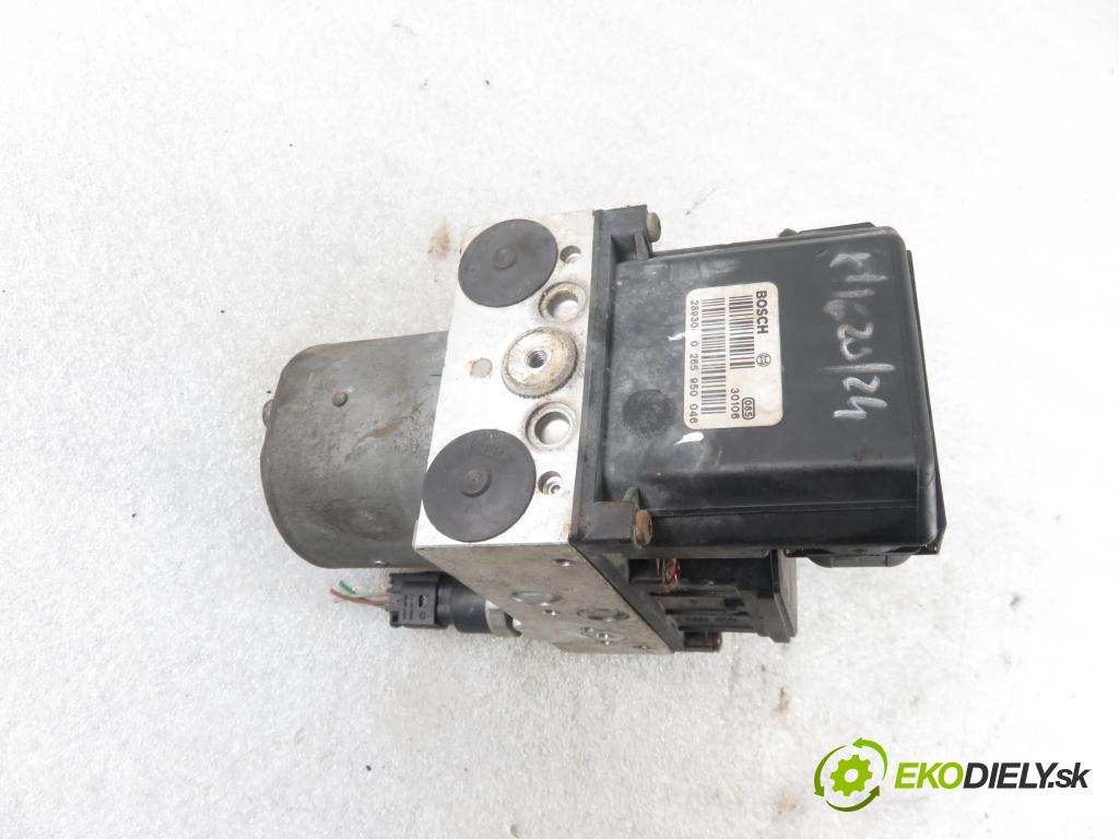 RENAULT SCENIC I (JA0/1_) MINIVAN 2002 75,00 1.9 dCi 102 - F9Q 732 1870,00 Pumpa ABS 0265950046 ; 8200090690 ; 0265225107 (Pumpy ABS)