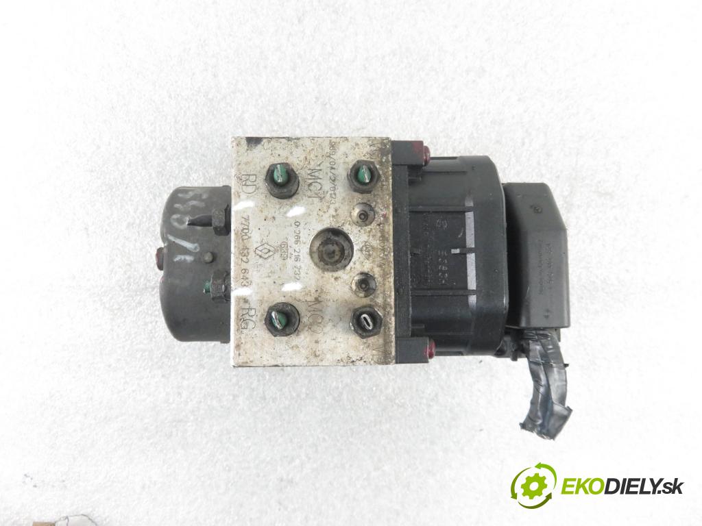 RENAULT SCENIC I (JA0/1_) MINIVAN 1999 79,00 1.6 16V 107 - K4M 700 1598,00 Pumpa ABS 0273004395 ; 7700432643 ; 0265216732 (Pumpy ABS)