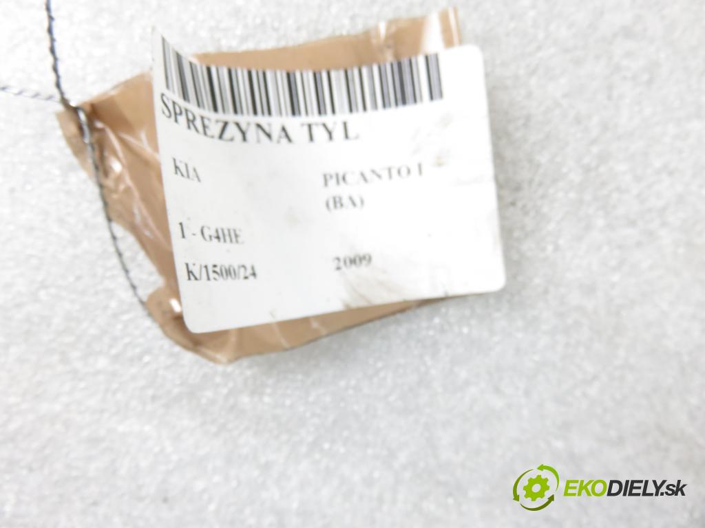KIA PICANTO (BA) HB 2009 46,00 1.0 12V 63 - G4HE 999,00 Pružina zadné