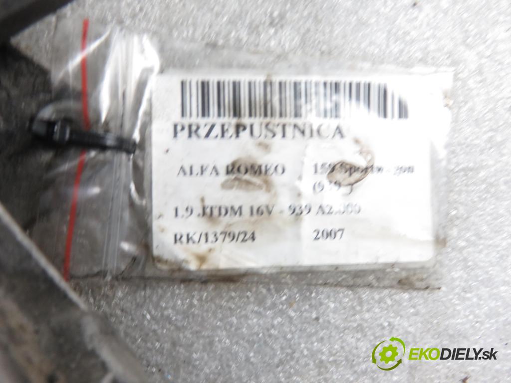 ALFA ROMEO 159 Sportwagon (939_) KOMBI 2007 110,00 1.9 JTDM 16V - 939 A2.000 1910,00 Škrtiaca klapka 48CPD4 (Škrtiace klapky)