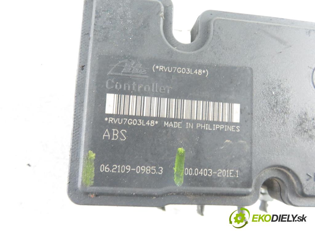 CHEVROLET LACETTI (J200) KOMBI 2007 89,00 2.0 TCDi 16V 121 - Z 20 DM 1991,00 Pumpa ABS 06210909853 ; 96806328JF ; 06210207704 (Pumpy ABS)