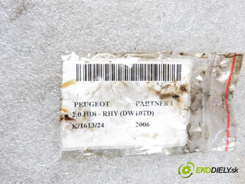 PEUGEOT PARTNER Skrzynia (5_, G_) FURGON 2006 66,00 2.0 HDi - RHY (DW10TD) 1997,00 vstrekovač 9652173780 (Vstrekovače)
