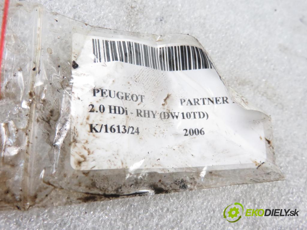 PEUGEOT PARTNER Skrzynia (5_, G_) FURGON 2006 66,00 2.0 HDi - RHY (DW10TD) 1997,00 vstrekovač 9652173780 (Vstrekovače)