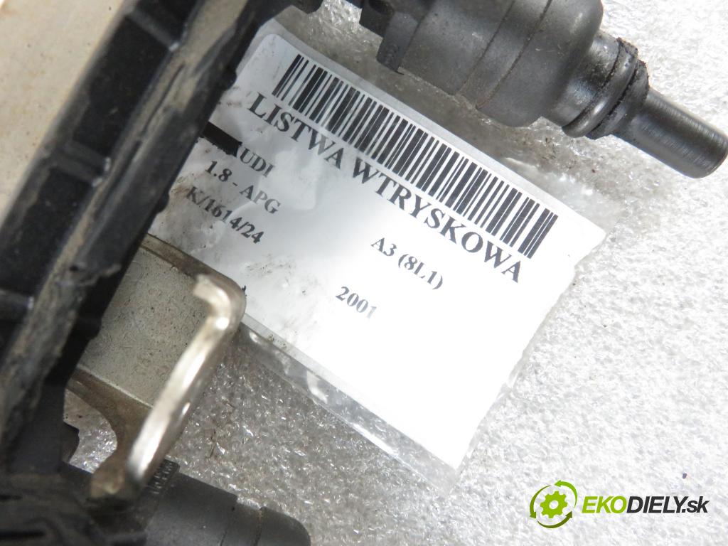 AUDI A3 (8L1) HB 2001 92,00 1.8 - APG 1781,00 Lišta vstrekovacia 06A906031AF ; 06A9006031S (Vstrekovacie lišty)