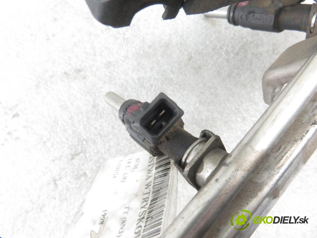 AUDI TT (8N3) COUPE 1998 132,00 1.8 T - AJQ 1781,00 Lišta vstrekovacia 0280155897 ; 06A9006031S (Vstrekovacie lišty)