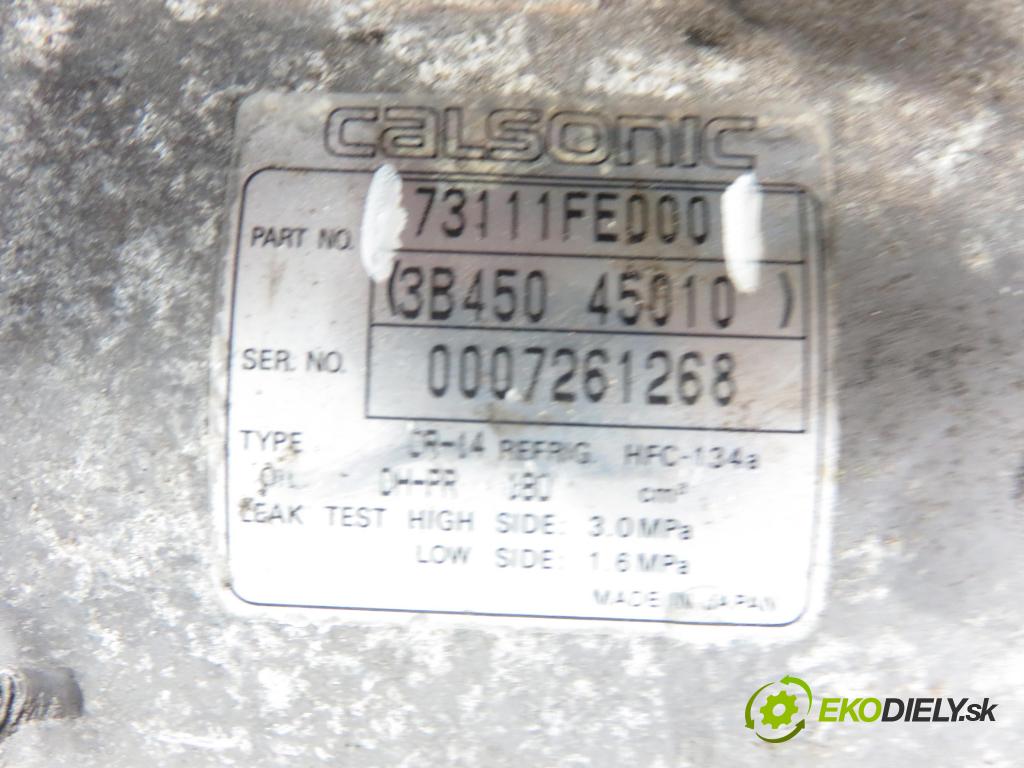 SUBARU IMPREZA kombi (GG) KOMBI 2000 92,00 2.0 SOHC 125 AWD - EJ201 1994,00 KOMPRESOR: klimatizace 73111FE000 (Kompresory)