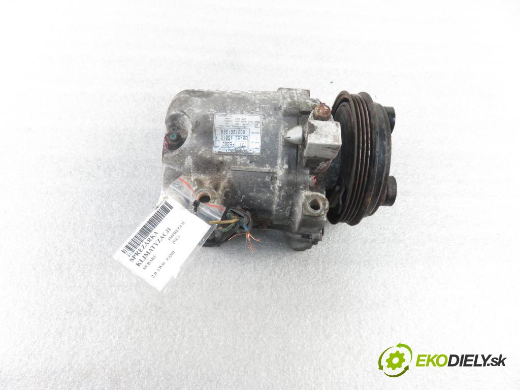SUBARU IMPREZA kombi (GG) KOMBI 2000 92,00 2.0 SOHC 125 AWD - EJ201 1994,00 KOMPRESOR: klimatizace 73111FE000 (Kompresory)