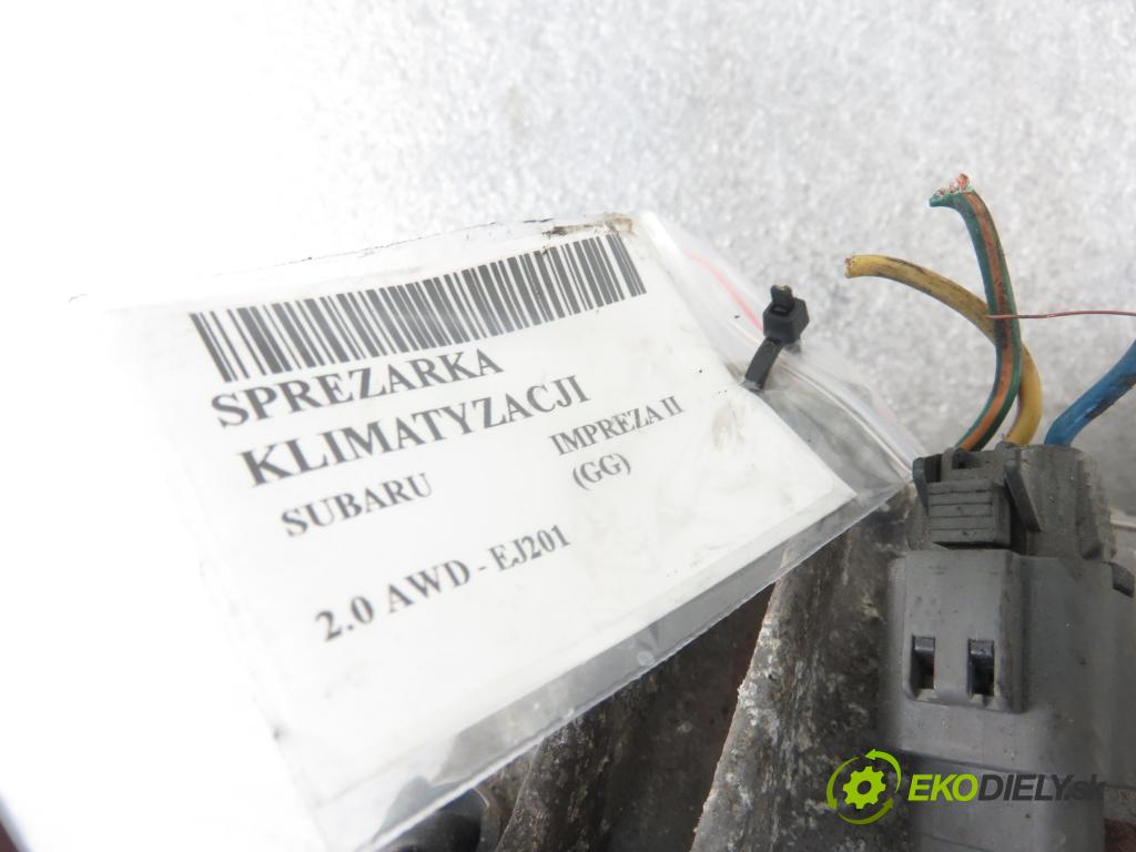 SUBARU IMPREZA kombi (GG) KOMBI 2000 92,00 2.0 SOHC 125 AWD - EJ201 1994,00 KOMPRESOR: klimatizace 73111FE000 (Kompresory)