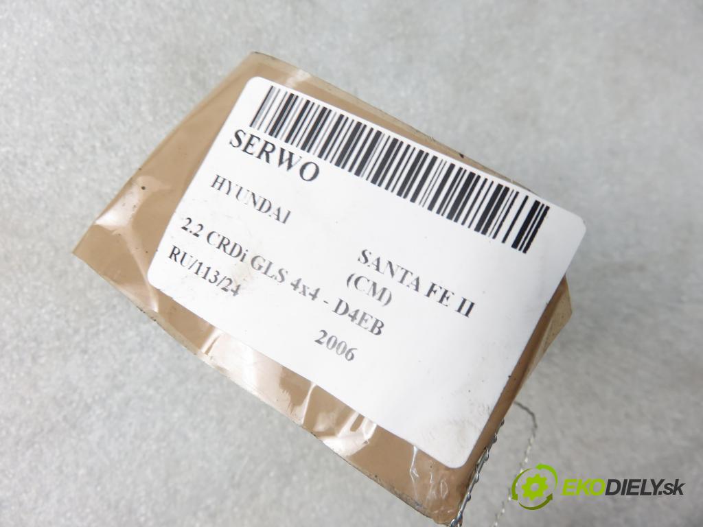 HYUNDAI SANTA FÉ II (CM) SUV 2006 110,00 2.2 CRDi GLS 4x4 150 - D4EB 2188,00 Posilovač 585002B802 (Servočerpadlá, pumpy riadenia)