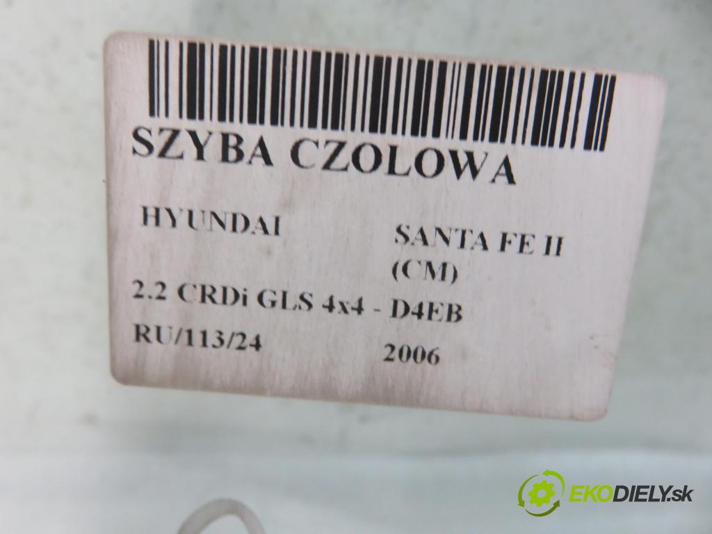 HYUNDAI SANTA FÉ II (CM) SUV 2006 110,00 2.2 CRDi GLS 4x4 150 - D4EB 2188,00 Okno čelná