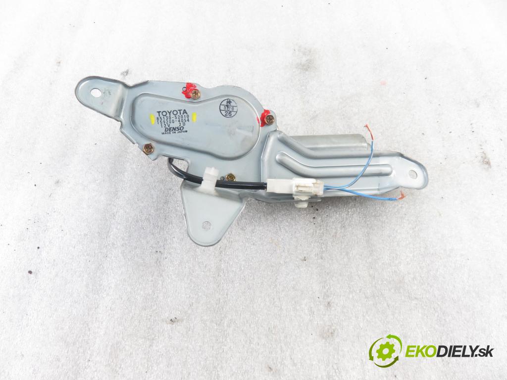 TOYOTA YARIS (_P1_) HB 2002 55,00 1.4 D-4D (NLP10_) - 1ND-TV 1364,00 motorek stěrače ZADNÍ: 8513052010 ; 1592004054