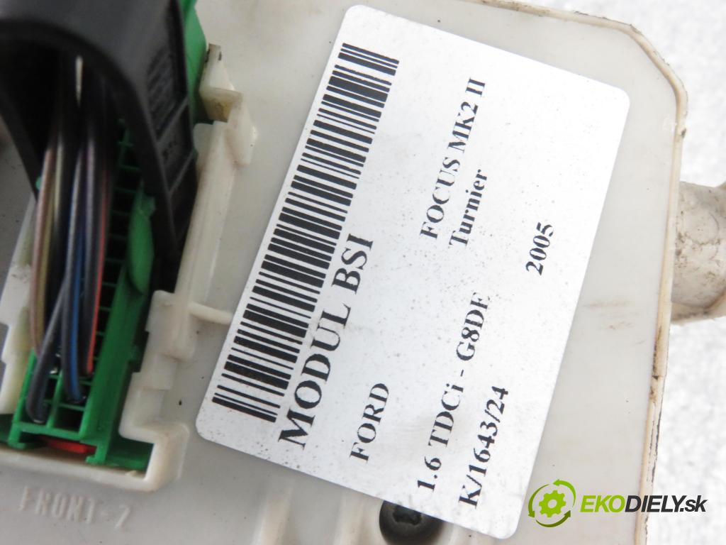 FORD FOCUS II Turnier (DA_, FFS, DS) KOMBI 2005 80,00 1.6 TDCi 109 - G8DE 1560,00 MODUL BSI 4M5T14A073DF