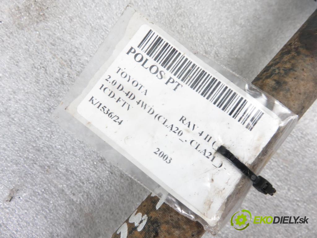 TOYOTA RAV 4 II (_A2_) SUV 2003 85,00 2.0 D-4D 4WD 116 - 1CD-FTV 1995,00 Poloos pravé zadné 