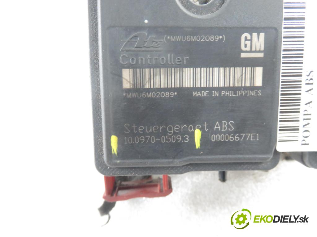 OPEL ASTRA H GTC (L08) HB 2007 74,00 1.7 CDTi - Z 17 DTH 1686,00 Pumpa ABS 13157576 ; 10020700244 ; 10097005093 (Pumpy ABS)