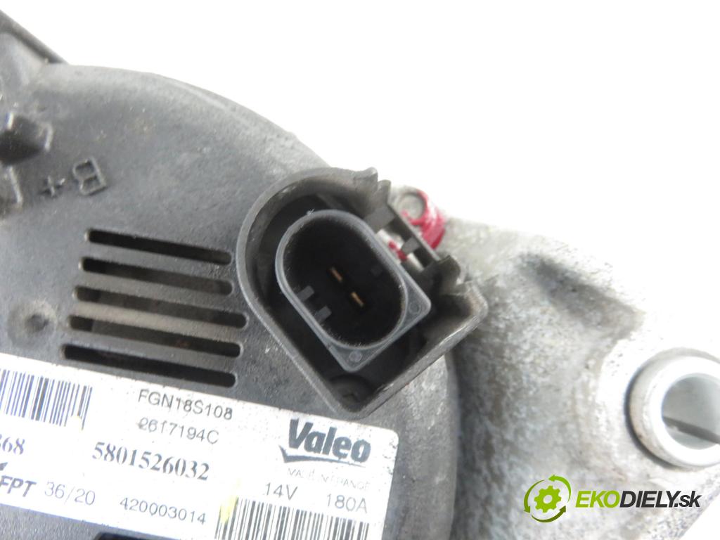 IVECO DAILY VI Furgon FURGON 2020 100,00 3.0 NaturalPower 136 - F1CFA401C 2998,00 Alternátor 5801526032 (Alternátory)