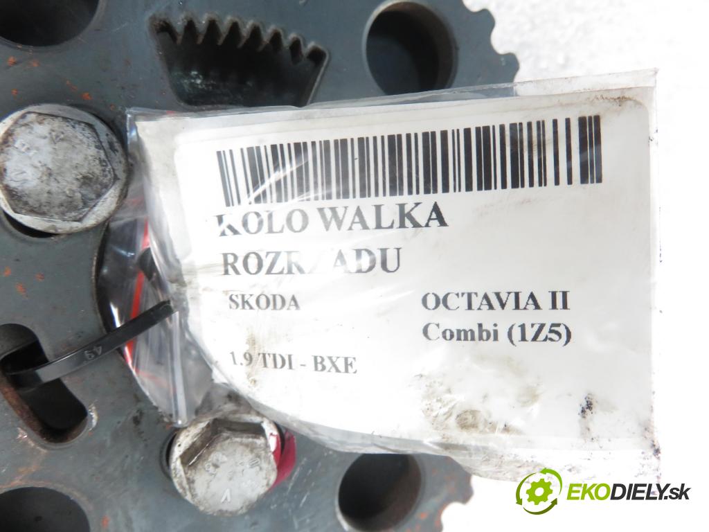 SKODA OCTAVIA II Combi (1Z5) KOMBI 2007 77,00 1.9 TDI - BXE 1896,00 Koleso vačky Vačkový hriadeľ: 038109239L ; 038109111E
