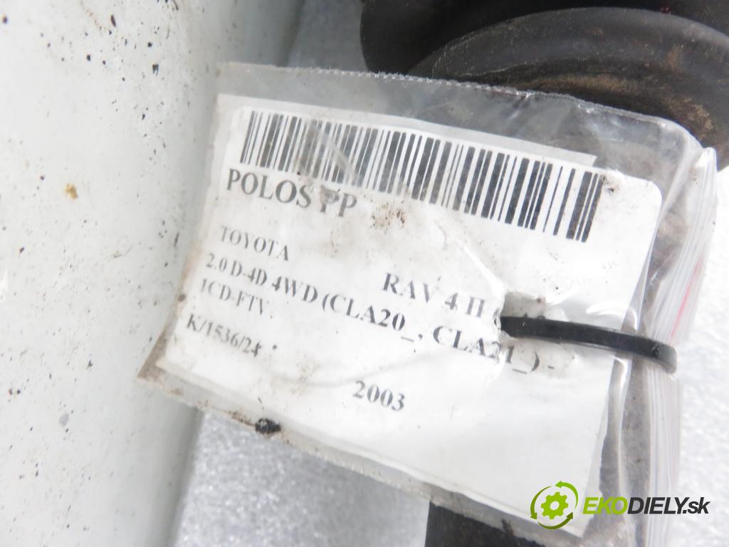 TOYOTA RAV 4 II (_A2_) SUV 2003 85,00 2.0 D-4D 4WD 116 - 1CD-FTV 1995,00 Poloos PP