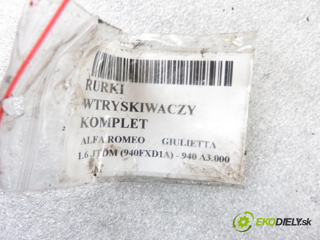 ALFA ROMEO GIULIETTA (940_) HB 2011 77,00 1.6 JTDM (940FXD1A) - 940 A3.000 1598,00 rúrky VSTREKOVAČE: