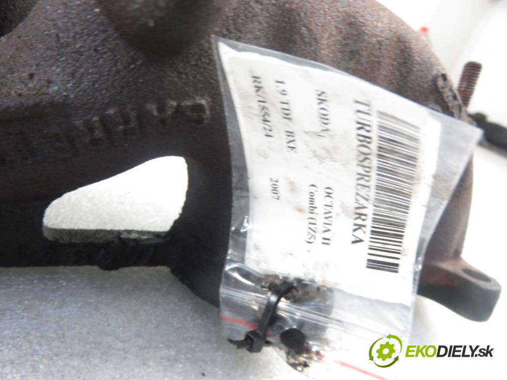 SKODA OCTAVIA II Combi (1Z5) KOMBI 2007 77,00 1.9 TDI - BXE 1896,00 RYCHLONABÍJEČKA: 03G253014F (Turbodúchadla (kompletní))