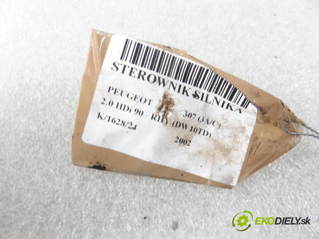 PEUGEOT 307 (3A/C) HB 2002 66,00 2.0 HDi 90 - RHY (DW10TD) 1997,00 Riadiaca jednotka Motor SW9646449280 ; 5WS40030BT ; HW9644302380