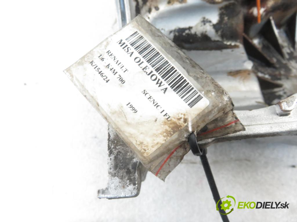 RENAULT SCENIC I (JA0/1_) MINIVAN 1999 79,00 1.6 16V 107 - K4M 700 1598,00 vana olejová 7700108299 (Olejové vany)