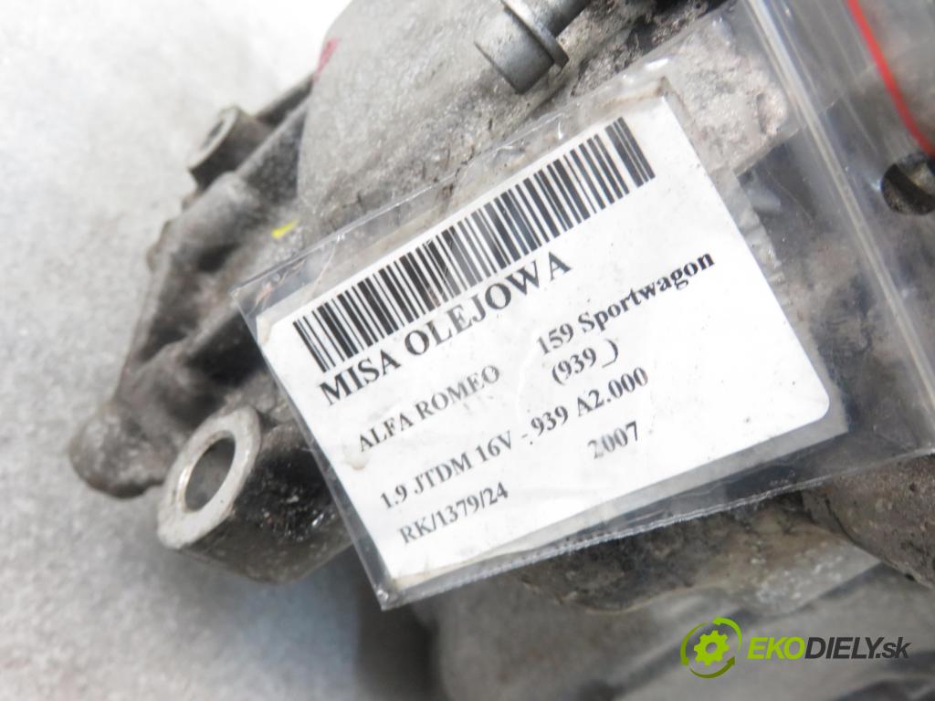ALFA ROMEO 159 Sportwagon (939_) KOMBI 2007 110,00 1.9 JTDM 16V - 939 A2.000 1910,00 vana olejová 55200644 (Olejové vany)