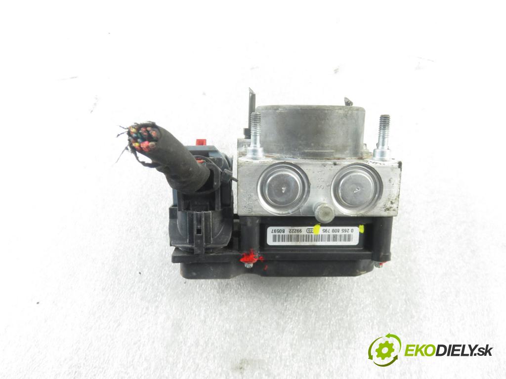 HYUNDAI i20 (PB, PBT) HB 2010 57,00 1.2 - G4LA 1248,00 Pumpa ABS 0265800795 ; 0265237019 (Pumpy ABS)