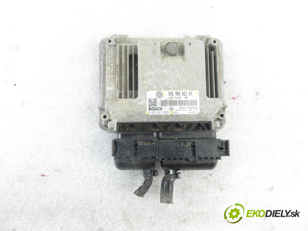 VW GOLF V (1K1) HB 2006 77,00 1.9 TDI - BXE 1896,00 Riadiaca jednotka Motor 03G906021KH ; 0281013226