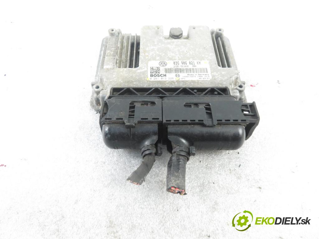 VW GOLF V (1K1) HB 2006 77,00 1.9 TDI - BXE 1896,00 Riadiaca jednotka Motor 03G906021KH ; 0281013226