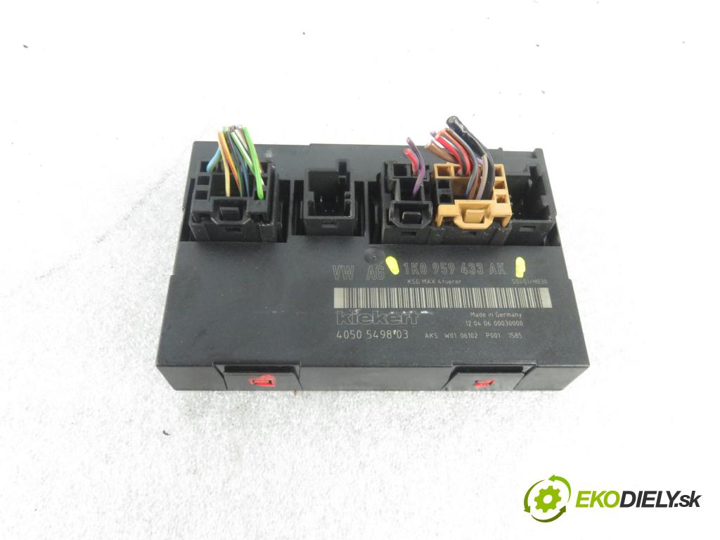 VW GOLF V (1K1) HB 2006 77,00 1.9 TDI - BXE 1896,00 MODUL komfortu 1K0959433AK