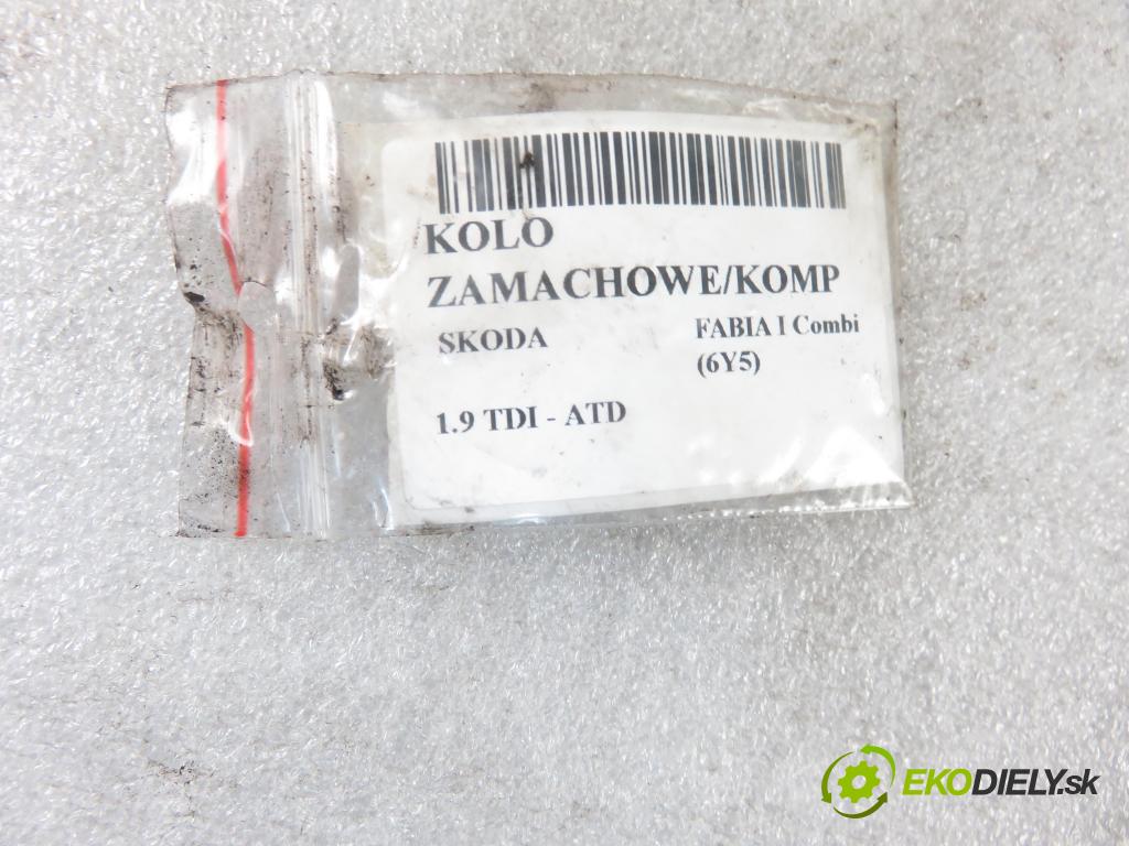 SKODA FABIA I Combi (6Y5) KOMBI 2001 74,00 1.9 TDI - ATD 1896,00 Koleso zotrvačník ADV183205N ; ADV183132